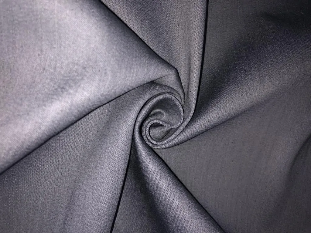 100% Cotton Denim Lycra Fabric 58" wide available in Two colors original denim dark blue and grey [15610/11]