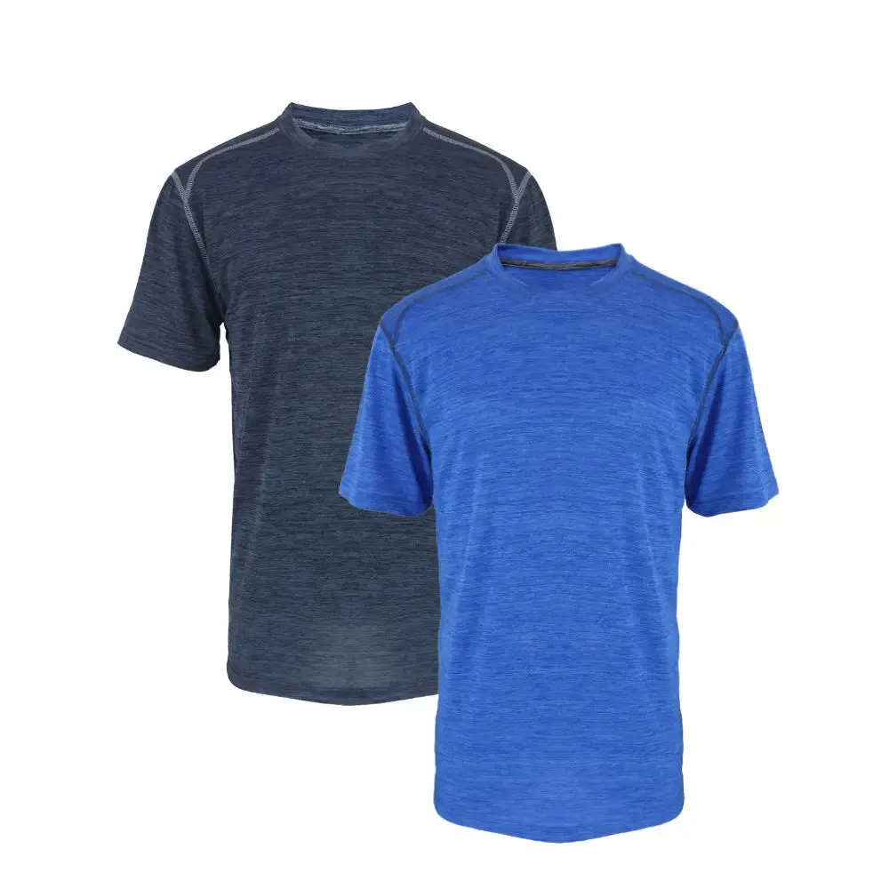 2 Pack Men's Breathable Sports Short Sleeves