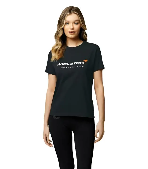 2024 McLaren F1™ Team Women's Core Essentials Logo T-Shirt - Phantom Grey