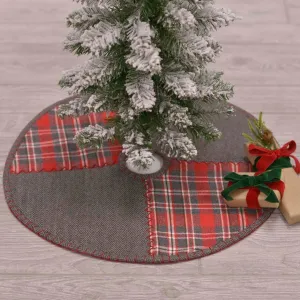 Anderson Patchwork Mini Tree Skirt 21"