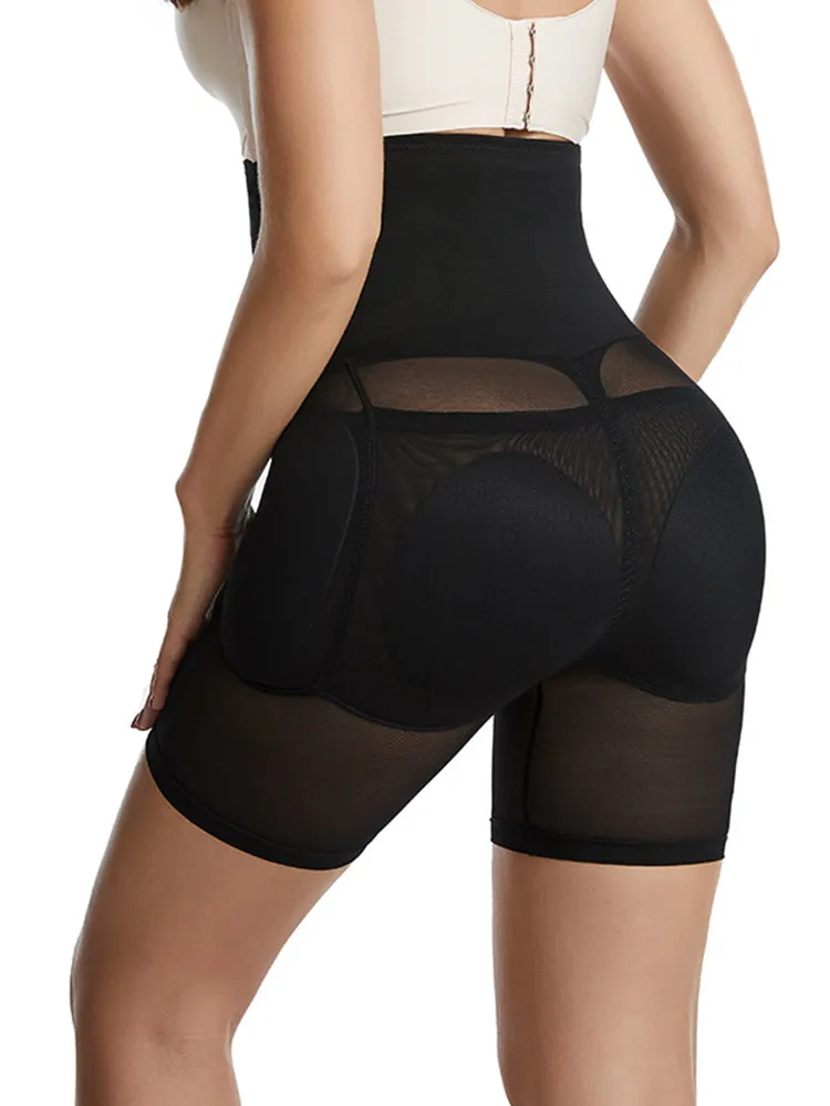 Butt Lifter High-Waisted Hip Enhancer Body Shaper sponge mat Pants Shapewear 