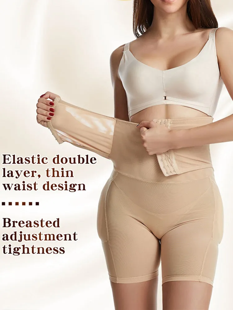 Butt Lifter High-Waisted Hip Enhancer Body Shaper sponge mat Pants Shapewear 