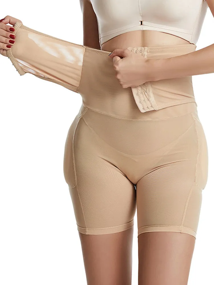 Butt Lifter High-Waisted Hip Enhancer Body Shaper sponge mat Pants Shapewear 