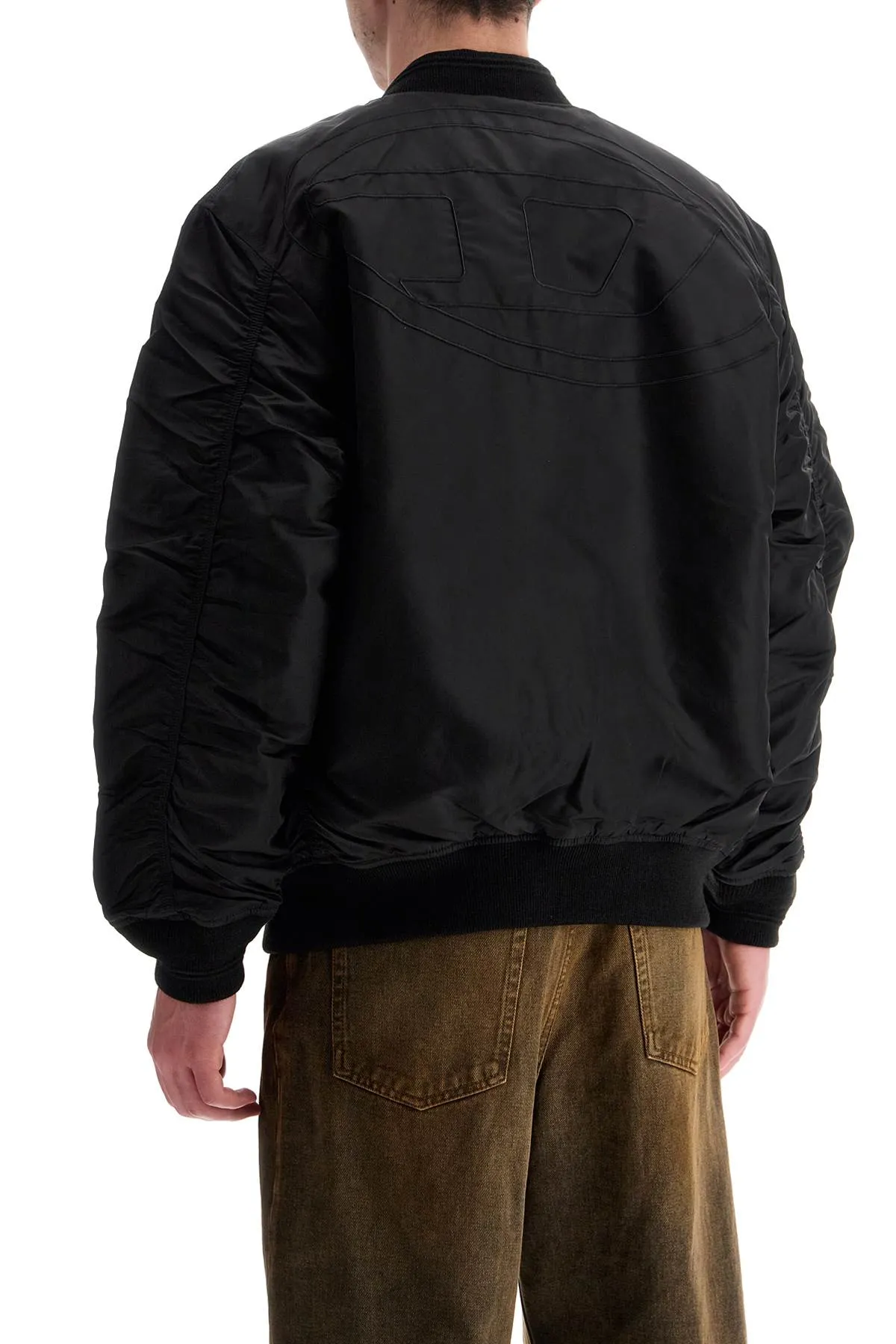 Classic Nylon Bomber Jacket