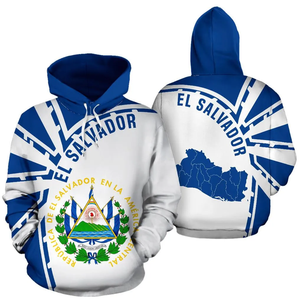 El Salvador Hoodie - Tornado 2 Version Th5