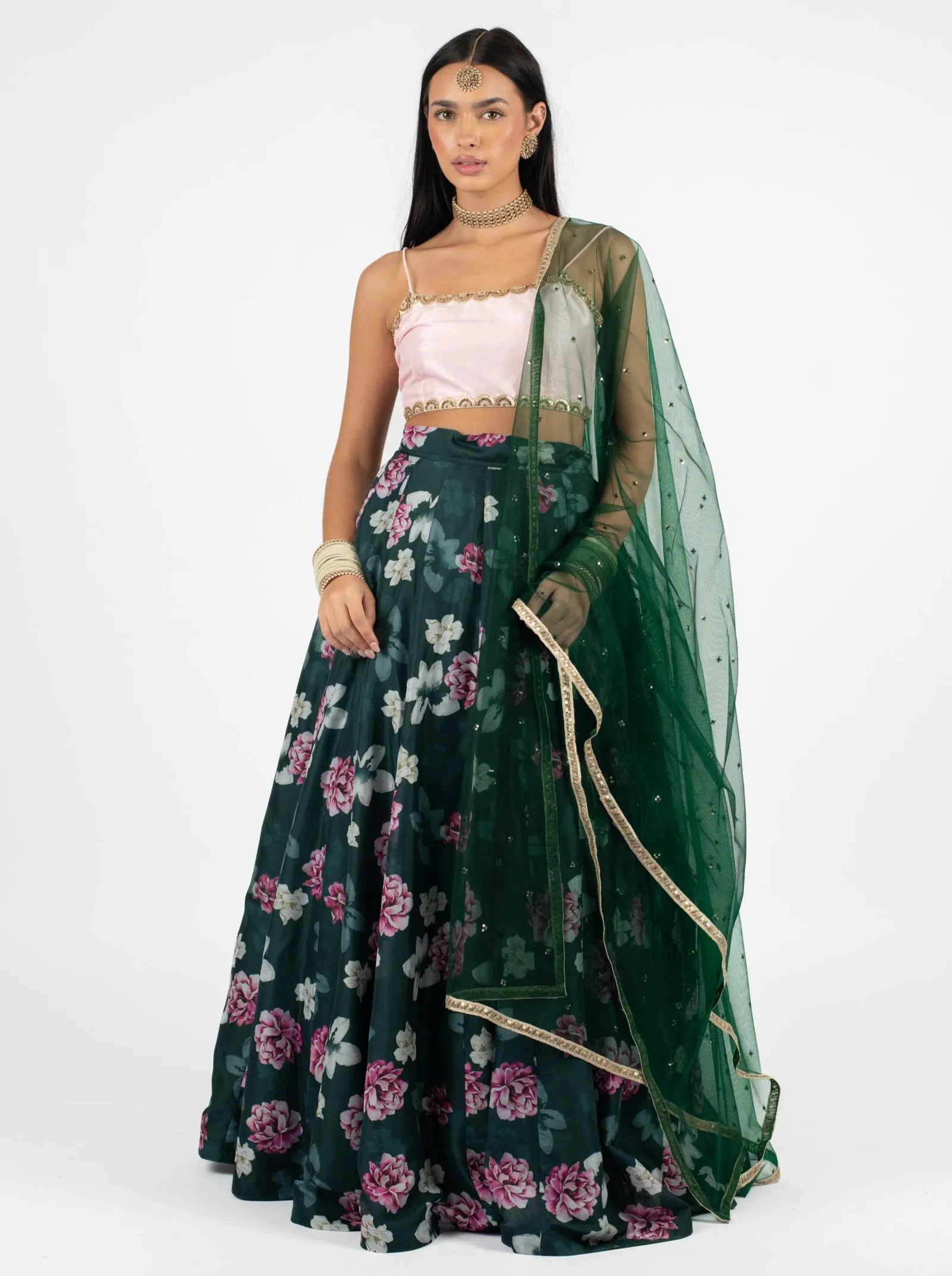 Emerald Melrose Skirt