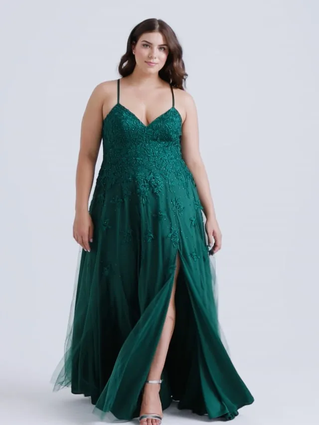 Faviana Plus Sizes Dress 9552