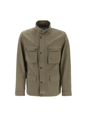 Field Jacket Cotton-Linen Blend