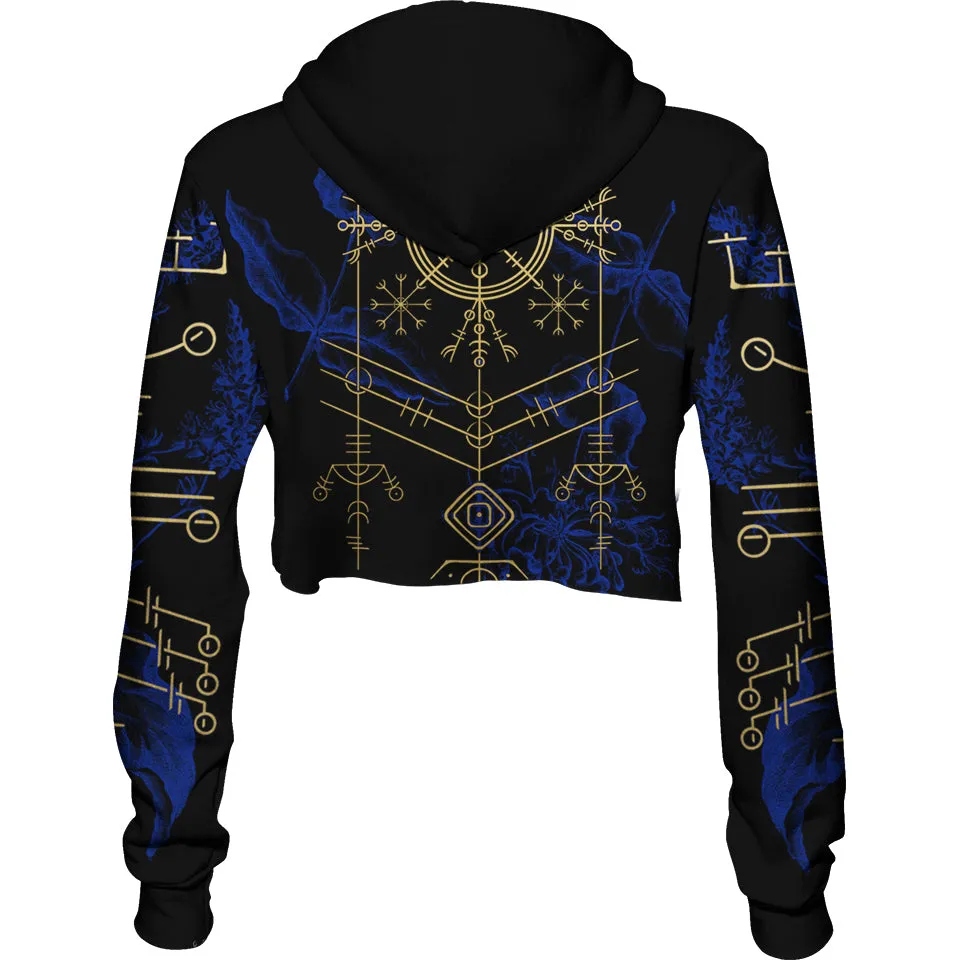 Hulinhjalmur Crop Hoodie