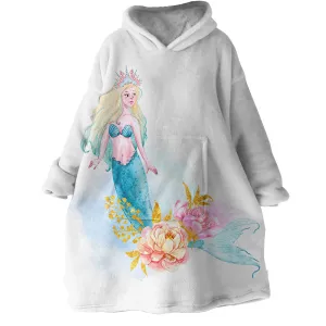 Mermaid Delight Wearable Blanket Hoodie