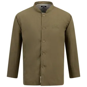 Nylon Band Collar Jacket Military Green - 2025