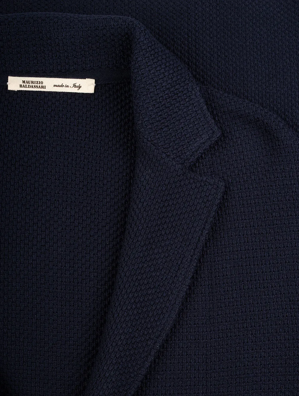 Pave Stitch Swacket 2 Button Navy