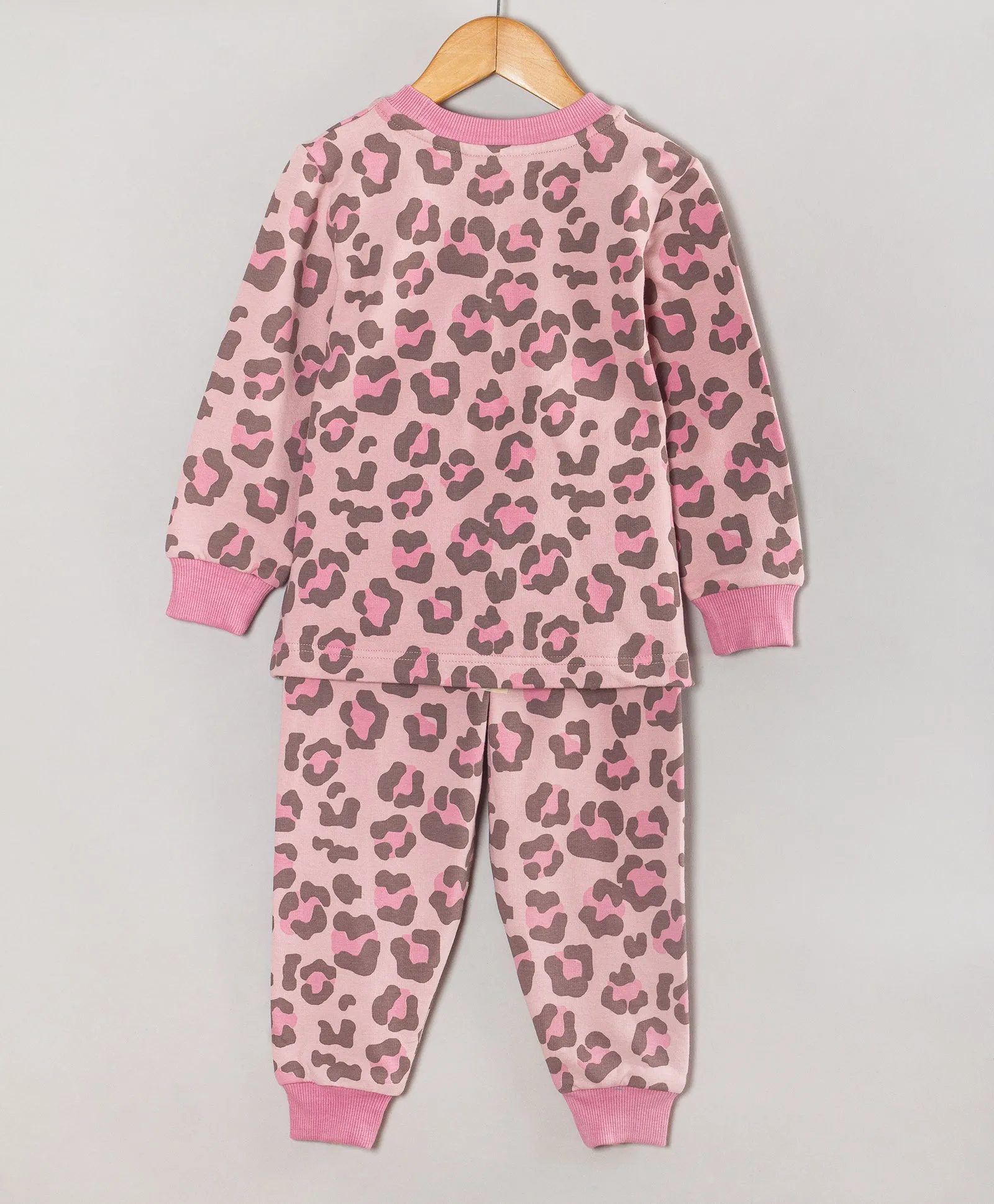 PINK ANIMAL PRINT TRACKSUIT