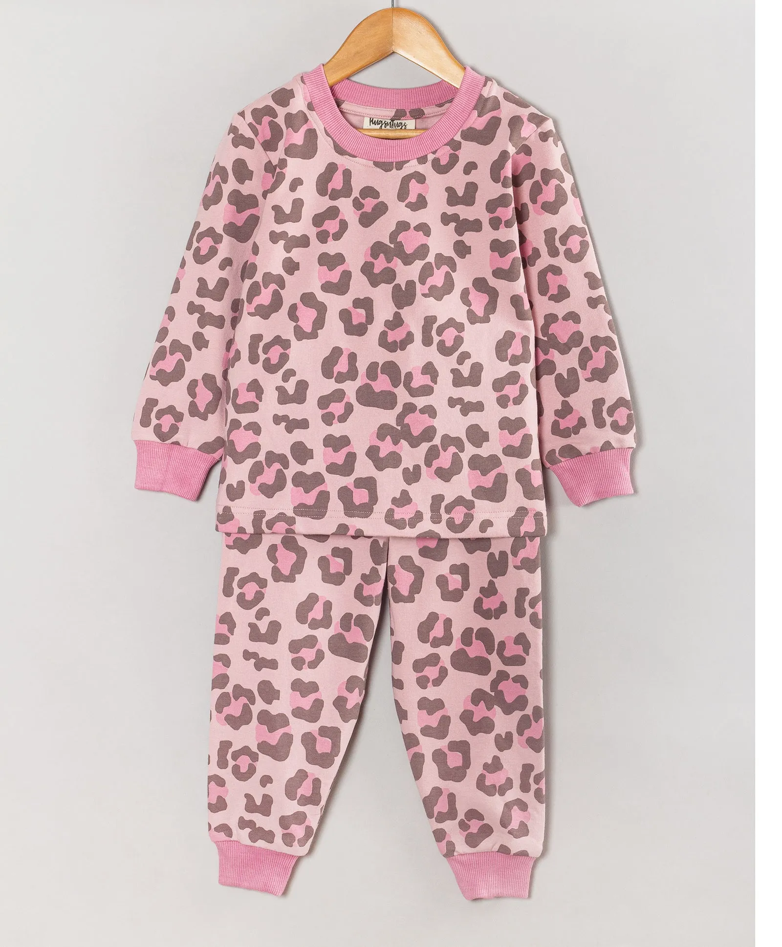 PINK ANIMAL PRINT TRACKSUIT