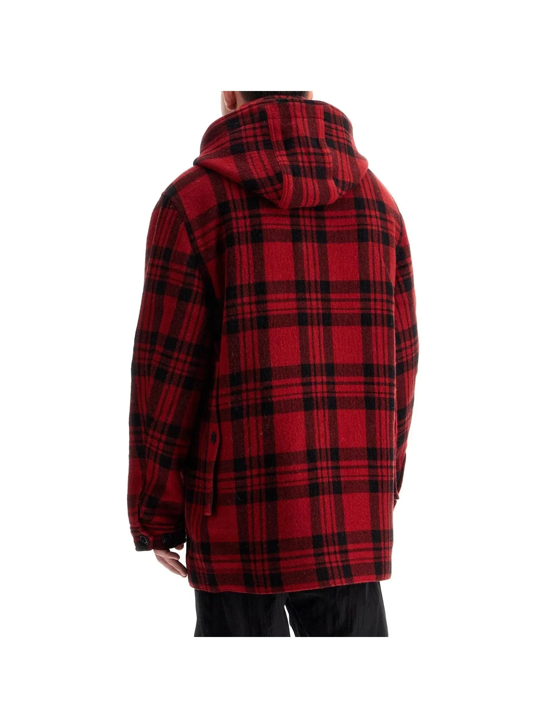 Plaid Wool Cruiser Jacket