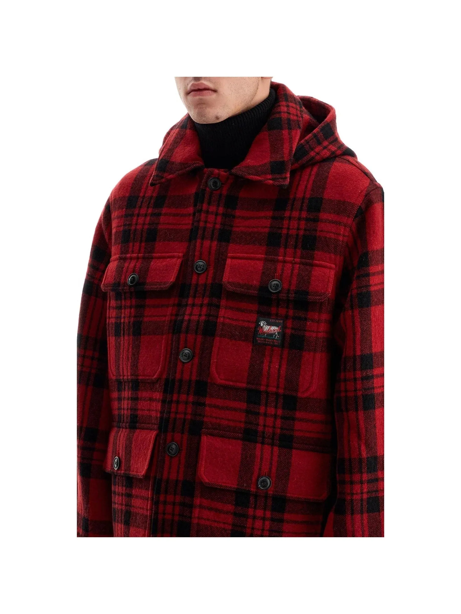 Plaid Wool Cruiser Jacket