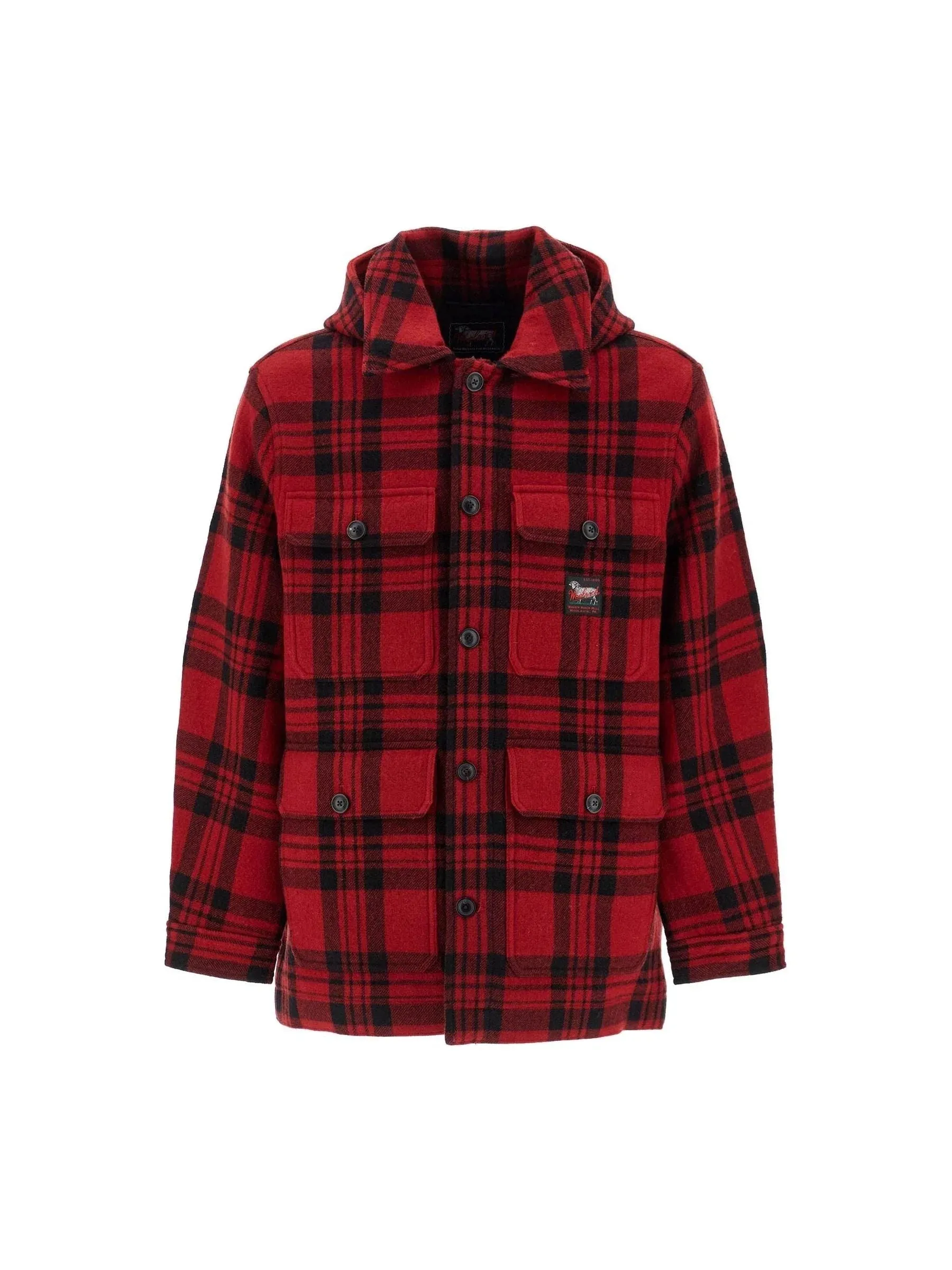 Plaid Wool Cruiser Jacket