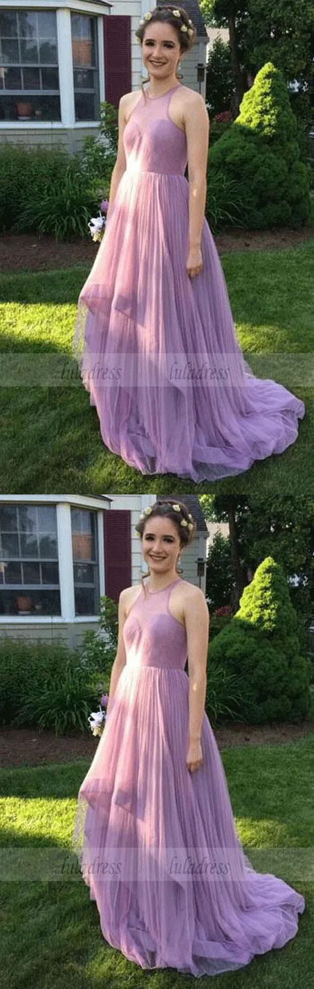 Prom Dress, Sleeveless Prom Dress, A-line Prom Dress, Long Graduation Dress