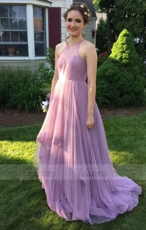 Prom Dress, Sleeveless Prom Dress, A-line Prom Dress, Long Graduation Dress