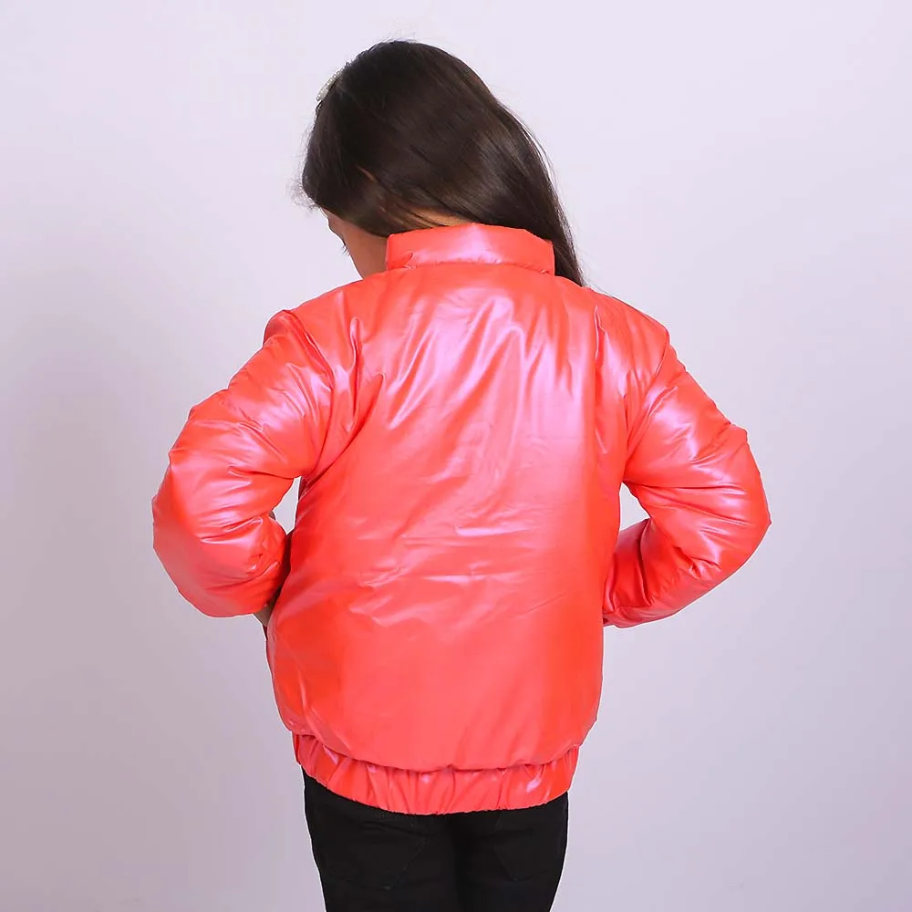 Puffer jacket For Girls - Pink