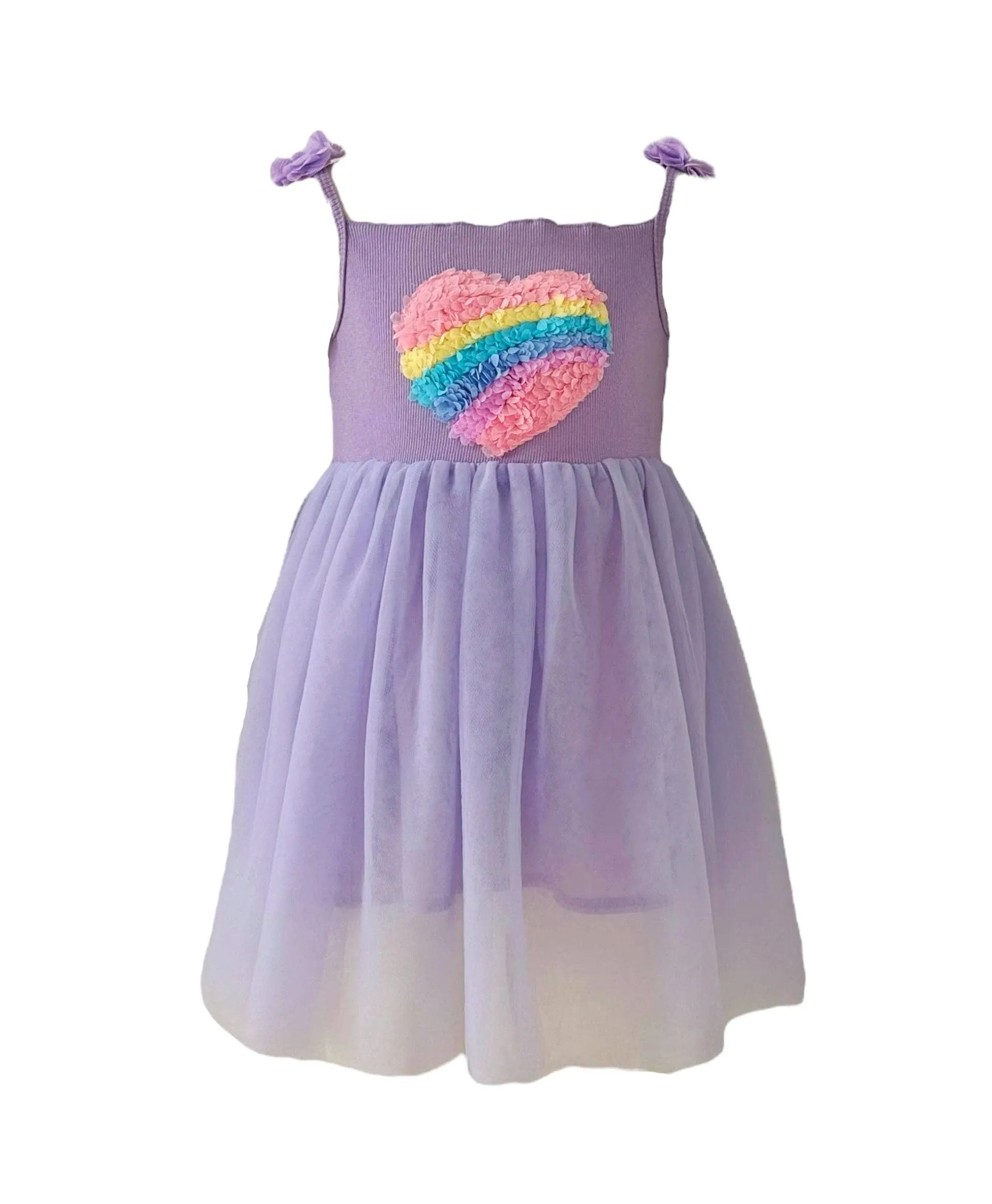 Rainbow Love Tutu Dress