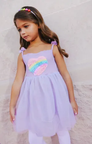 Rainbow Love Tutu Dress