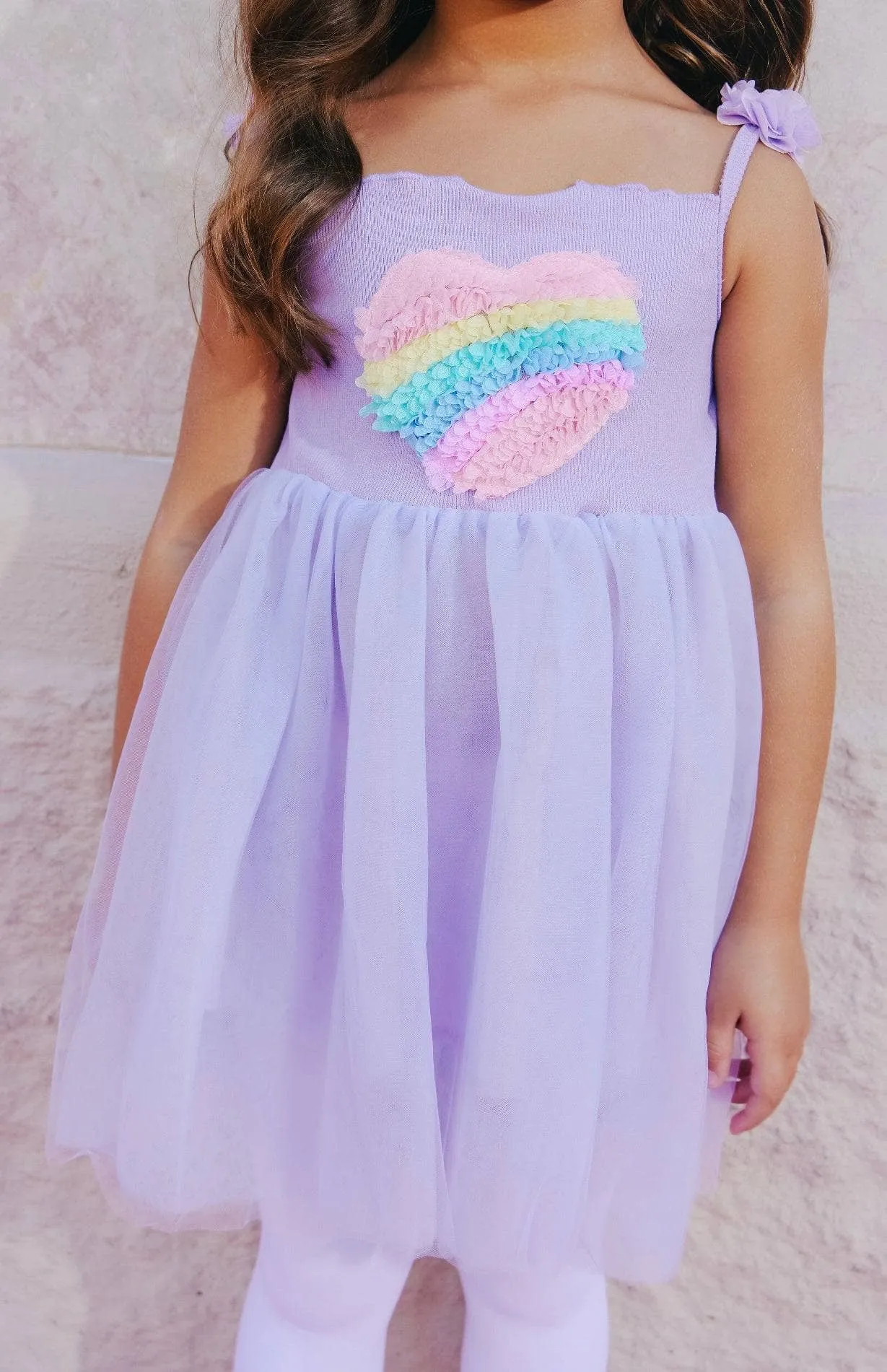 Rainbow Love Tutu Dress