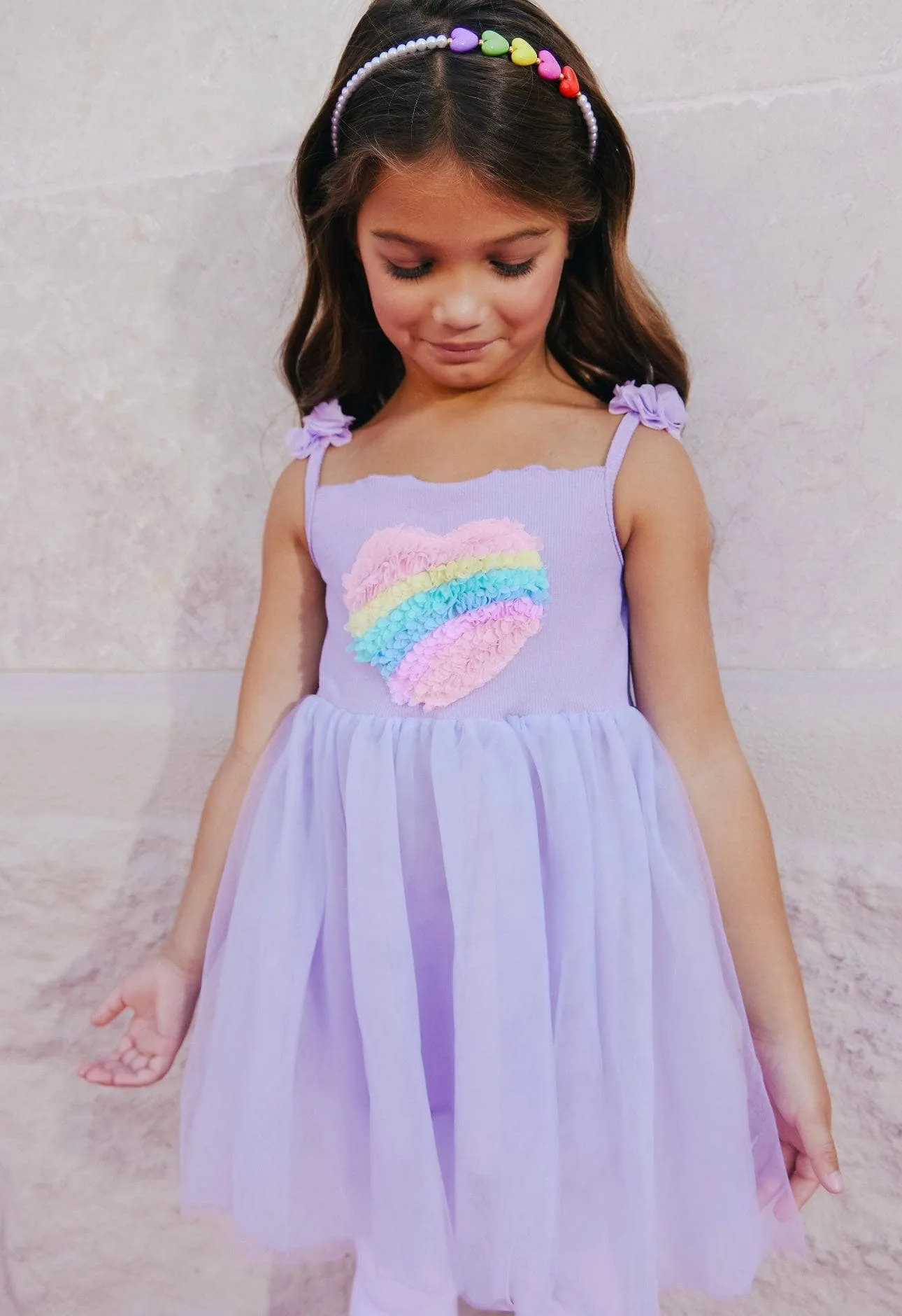 Rainbow Love Tutu Dress