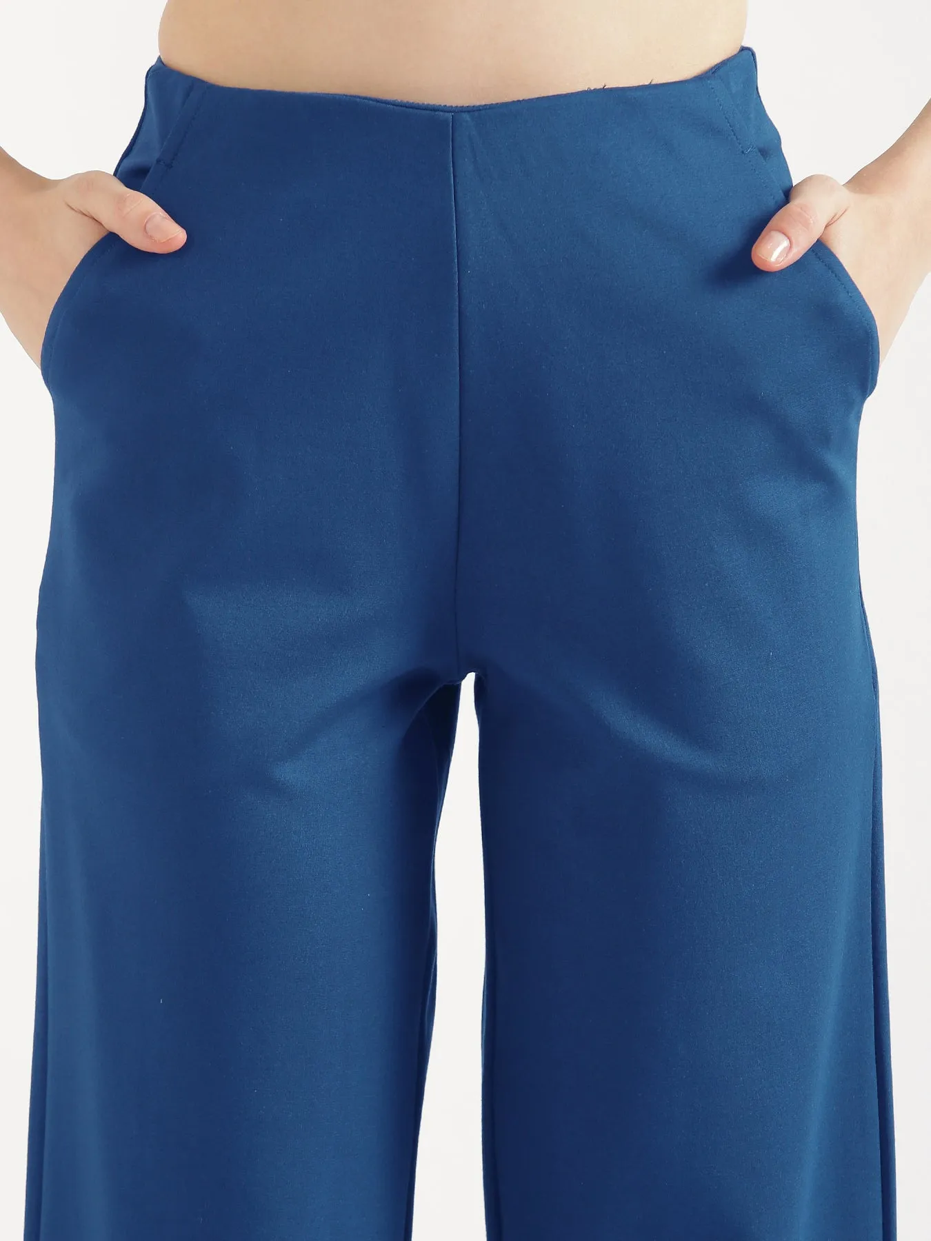 Royal Blue Wide Leg Pants