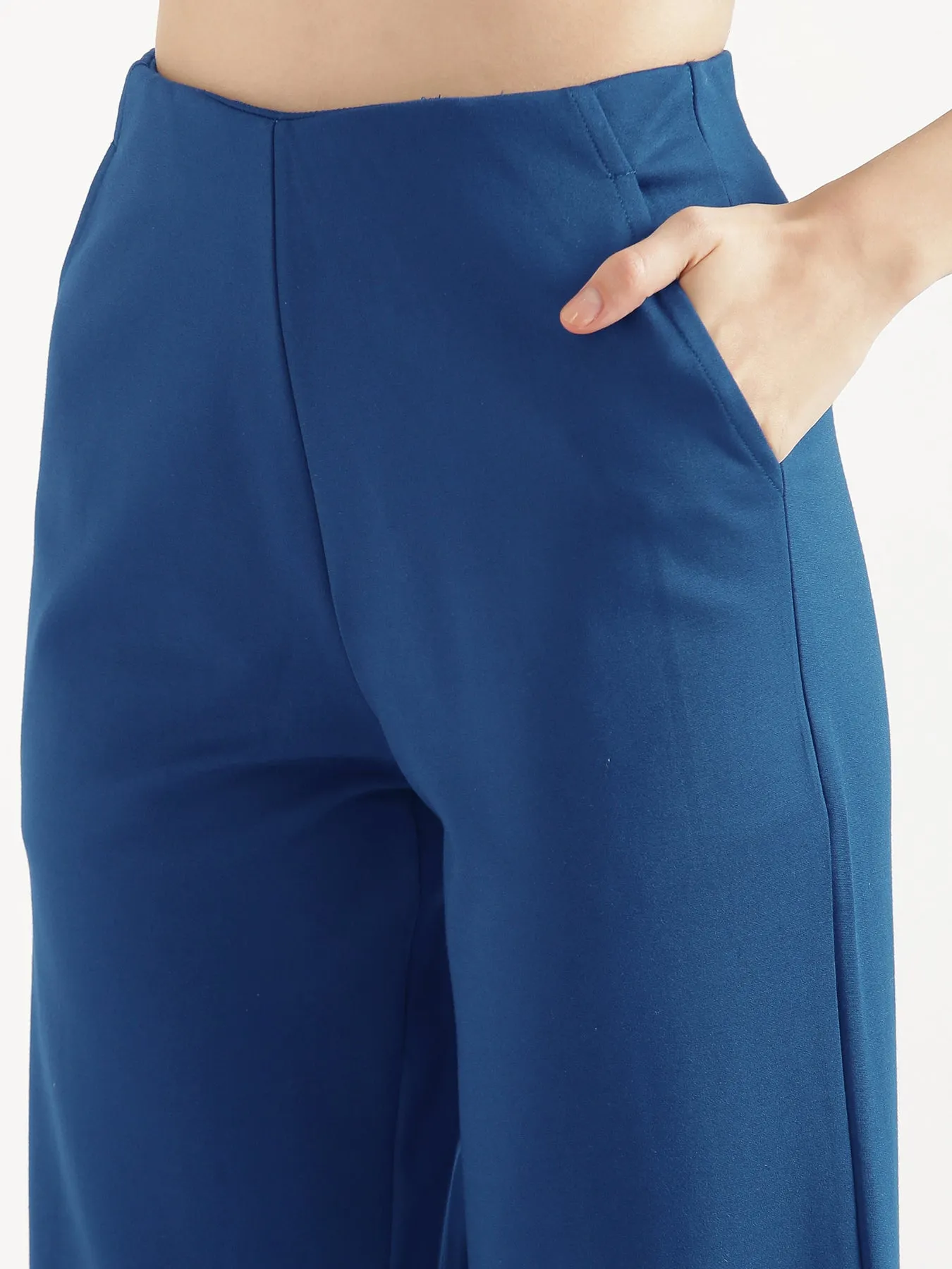 Royal Blue Wide Leg Pants