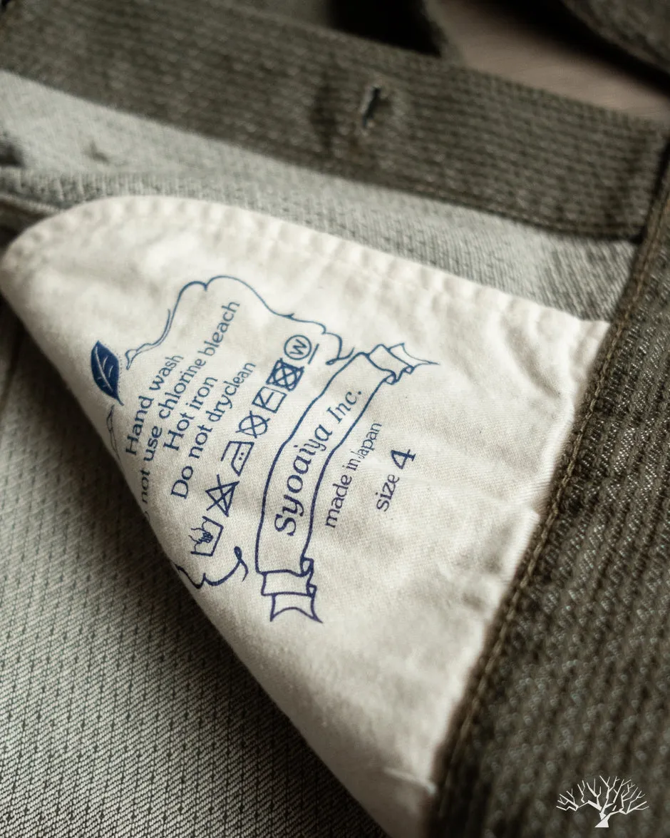 Sashiko Type 3 Jacket - Olive x Olive