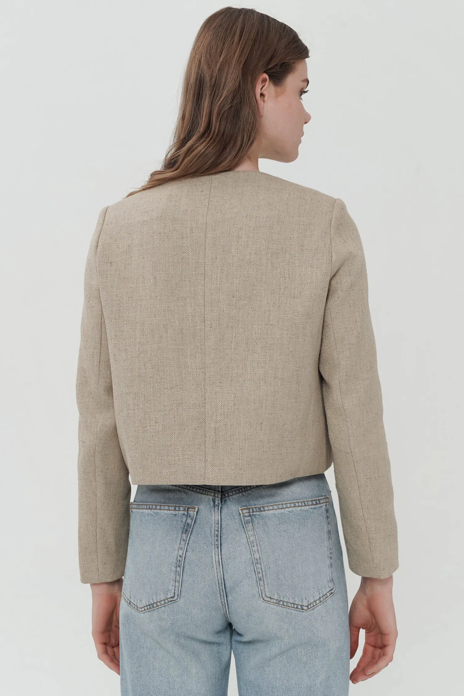 Sasta Blazer In Khaki (4 LEFT)