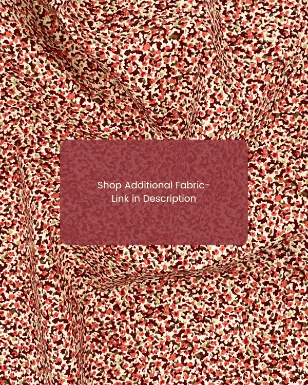 Smocked Shirred Fabric for Skirts | Berry Mini Leopard Print