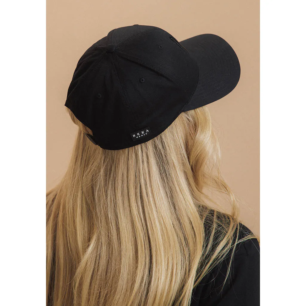 The BENA Cap | Black (structured)