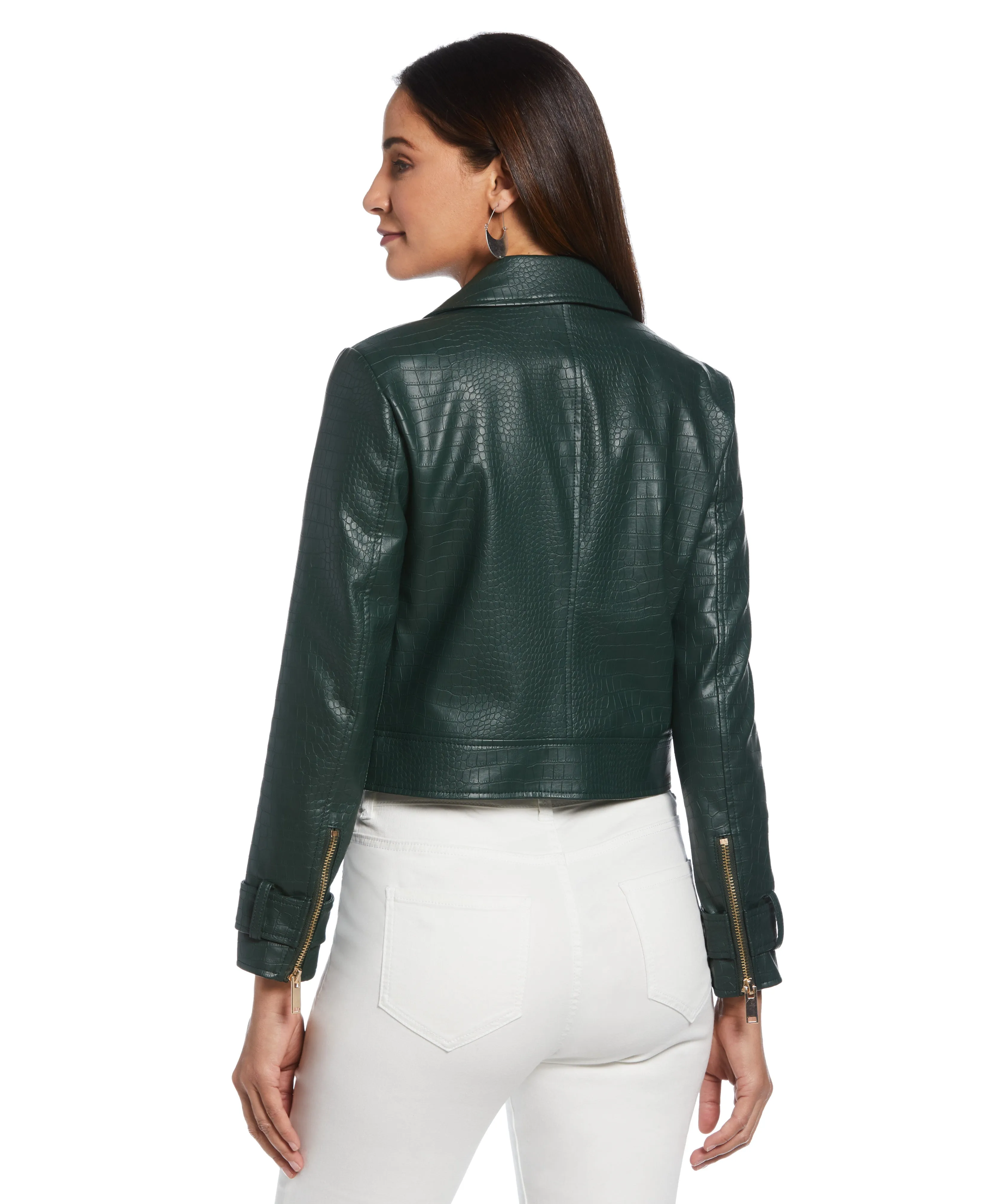 Vegan Leather Moto Jacket