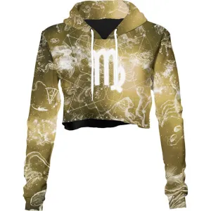 Virgo Crop Hoodie