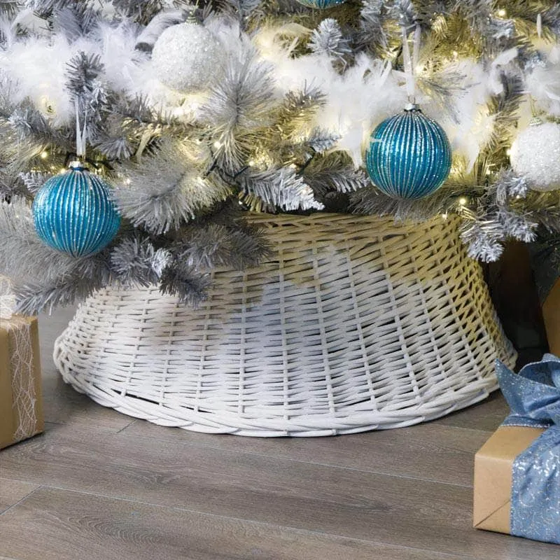 White Willow Christmas Tree Basket - 70cm